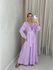 VESTIDO NADIELY BABADO Lilas