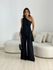 CONJUNTO FLÁVIA NULA MANGA PRETO
