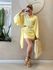 CONJUNTO CLIO SAIA AMARELO