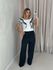 BLUSA FABIANA LASTEX BORDADA OFF
