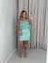 VESTIDO LAIANE CURTO BABADO VERDE