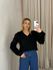 BLUSA BELINDA PELINHOS PRETA