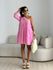 VESTIDO LOLA NULA MANGA ROSA