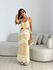 VESTIDO KAYA FRANJAS BABY PEACH