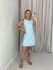 VESTIDO JOANA CURTO AZUL