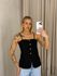 BLUSA ANNABELLE BOTÕES PRETO