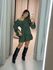 VESTIDO CELIANE BABADOS VERDE