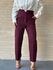 CALÇA ANDREZA SKINNY VINHO