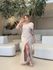 VESTIDO ALEXIA LAÇO NUDE