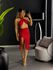 CONJUNTO TOP FAIXA PAETÊ VERMELHO