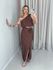CONJUNTO CLAUDIA SAIA MARROM