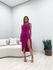 VESTIDO KELINE ALÇA FUCSIA