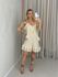 VESTIDO KAYLA ALÇA BABADOS Marfim