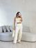 CONJUNTO CLARICE FLOR Marfim