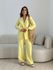 CONJUNTO SOLANGE BLAZER YELLOW BUTTER