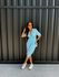 VESTIDO SOFIA MIDI XADREZ AZUL