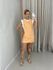 VESTIDO MEL CURTO LARANJA