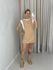 VESTIDO MEL CURTO NUDE