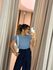 BLUSA SILVIA TRICOT AZUL