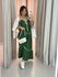 VESTIDO ANA CAROLINA ALÇA VERDE ESCURO