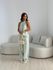 CONJUNTO CEREJA LISTRADO VERDE