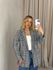 BLAZER VANESSA PIED POULE PRETO