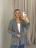 BLAZER VANESSA PIED POULE BRANCO