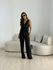 CONJUNTO ALICIA 02 COLETE PRETO
