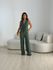 CONJUNTO ALICIA 02 COLETE VERDE MILITAR
