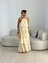 VESTIDO JANINE LONGO AREIA