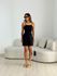 VESTIDO MANUELI LAÇO preto