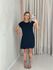 VESTIDO MARIA HELENA CURTO preto