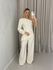 CONJUNTO DENISE NULA MANGA AREIA