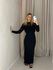 CONJUNTO SASHA VESTIDO TRICOT PRETO
