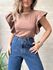 BLUSA ANA CLARA BABADOS MARROM