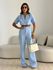CONJUNTO KALYA CROPPED AZUL