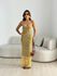 VESTIDO RUBY TULE POÁ AMARELO