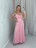 VESTIDO ZARA PLISSADO ROSÊ