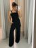 CONJUNTO CAILANY BLUSA ASSIMÉTRICA PRETO