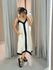 VESTIDO DALILA LINHO AREIA