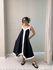 VESTIDO DALILA LINHO PRETO