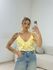 BLUSA TAIS ALÇA YELLOW BUTTER