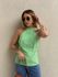 BLUSA LEONORA FRENTE ÚNICA VERDE