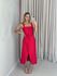 VESTIDO CARMEN FAIXA VERMELHO