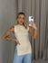 BLUSA MIRA Tricot Areia