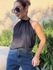 BLUSA KEROLYN. CAVADA PRETA