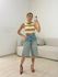 BLUSA CAROLINE LISTRADA NUDE