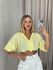 CROPPED RAIENE LISO AMARELO