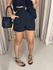 SHORT LAURA Cinto preto