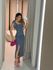 VESTIDO SAMANTA LAÇO CHUMBO